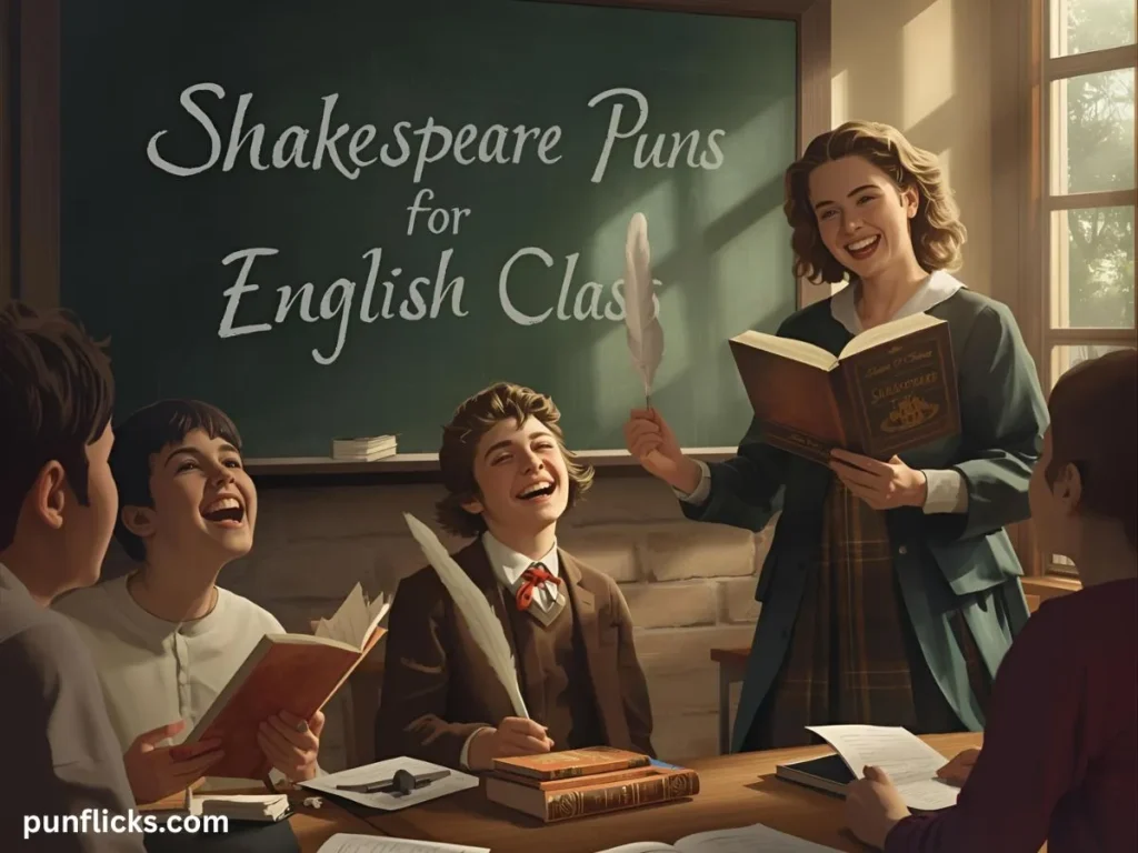 Shakespeare Puns for English Class
