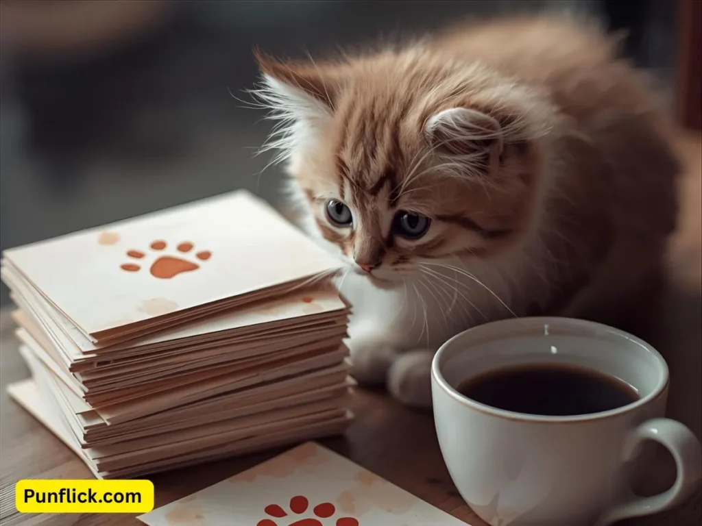 Kitten Puns for Greeting Cards