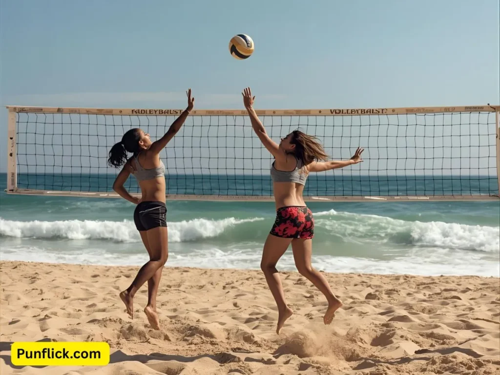 Beach Volleyball Puns