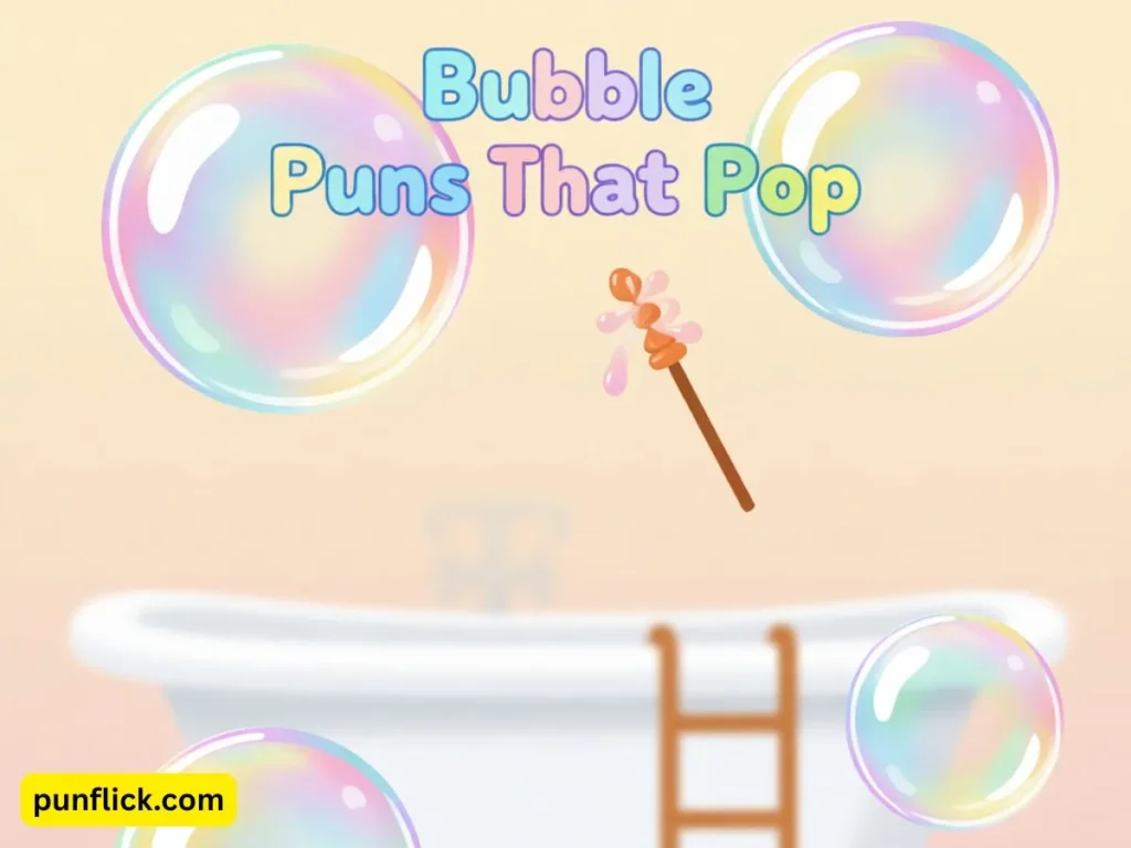 Bubble Bath Puns That Pop