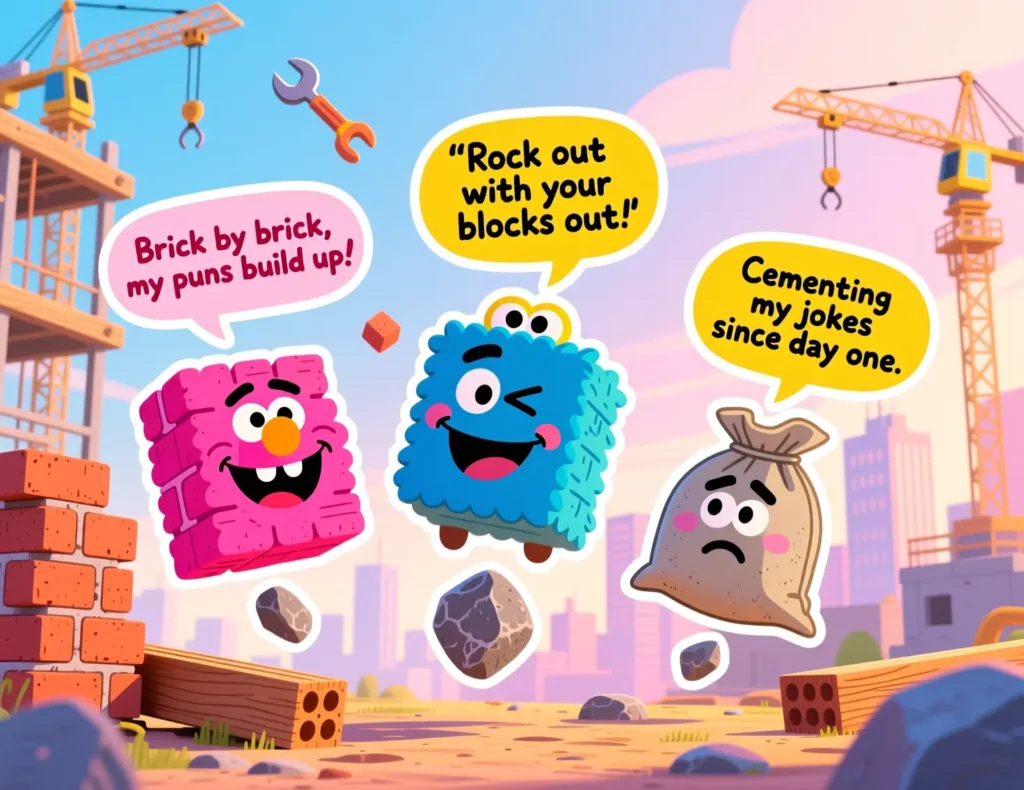 Building Material Puns
