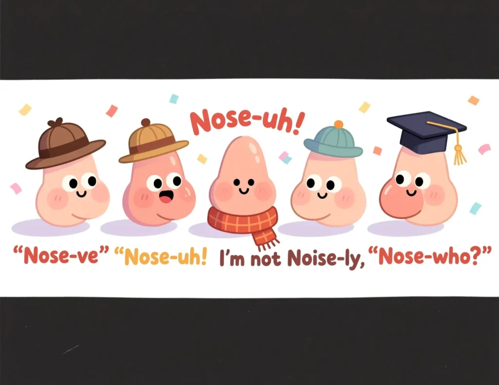 Cute Nose Puns