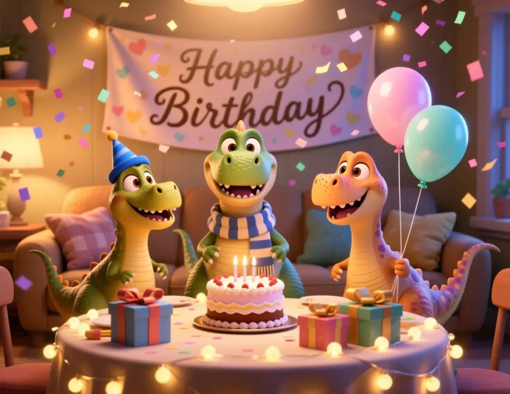 Dinosaur Birthday Wishes
