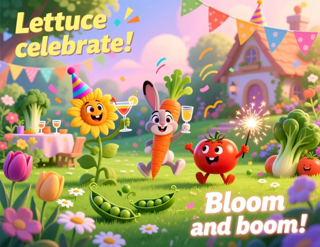 Garden Party & Celebration Puns