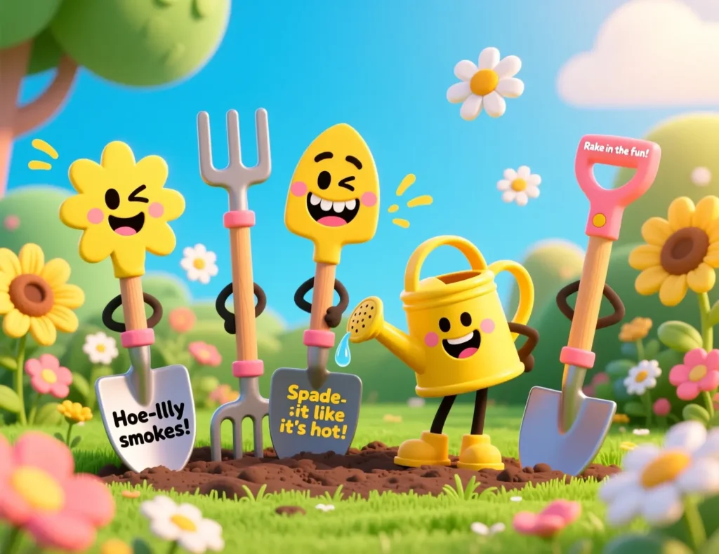 Garden Tool Puns