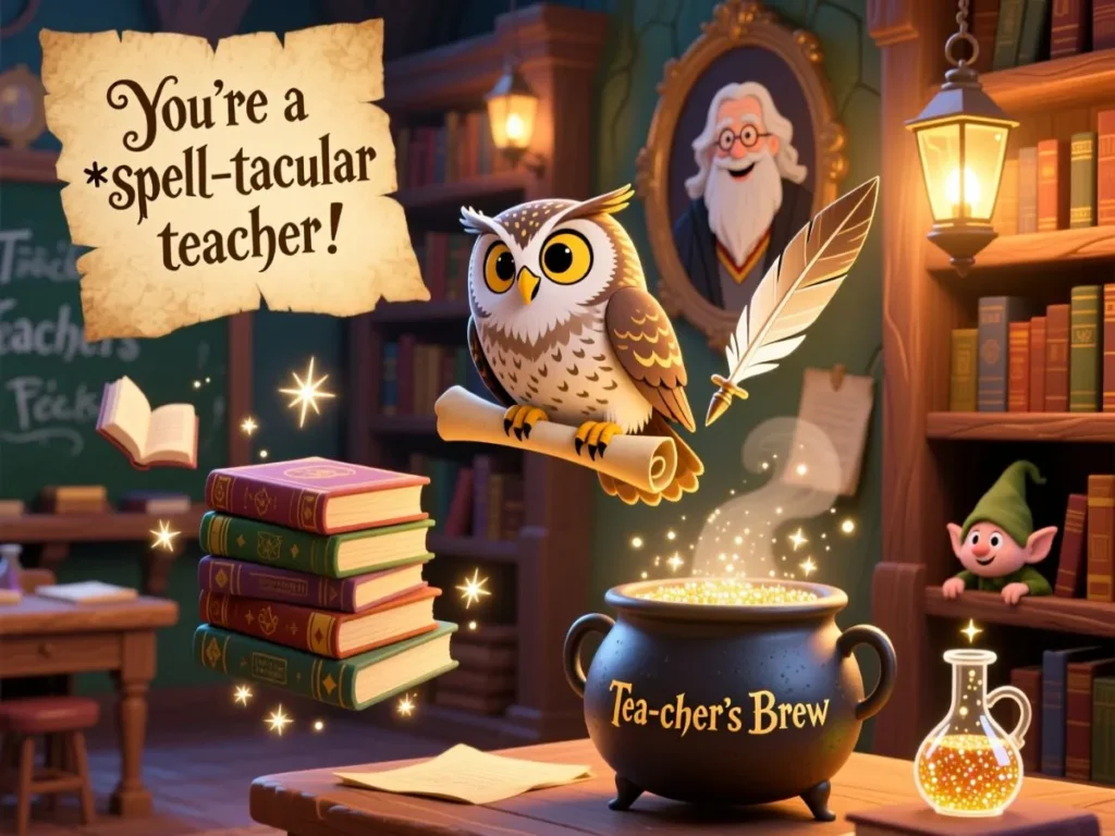 Harry Potter puns for teachers