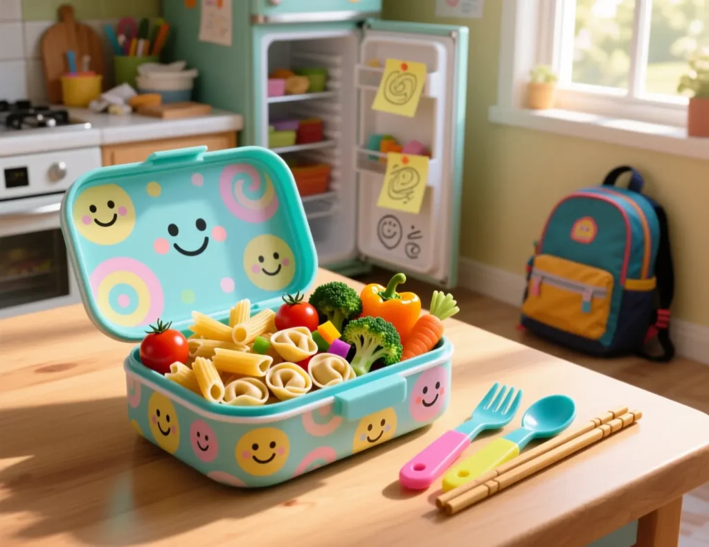 Kidsā Pasta Puns for Lunchboxes