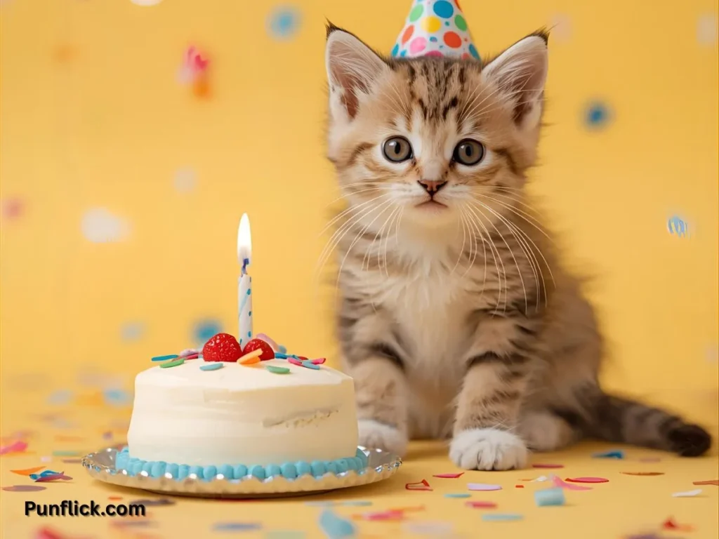 Kitten Puns for Birthday Cards