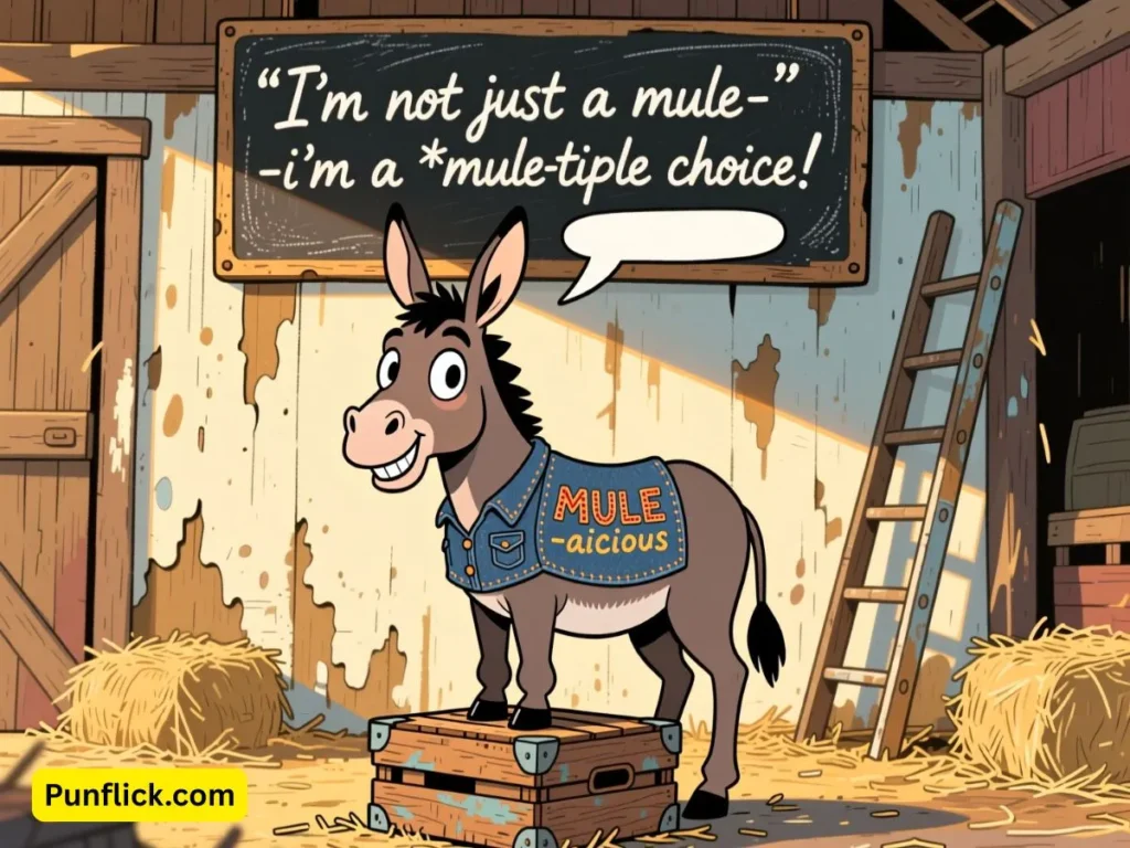Punny Mule Quotes
