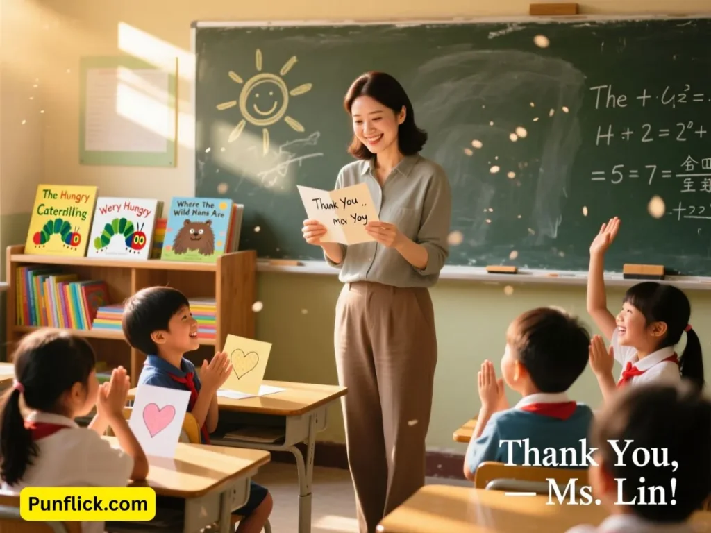 Punny thank you puns for teachers