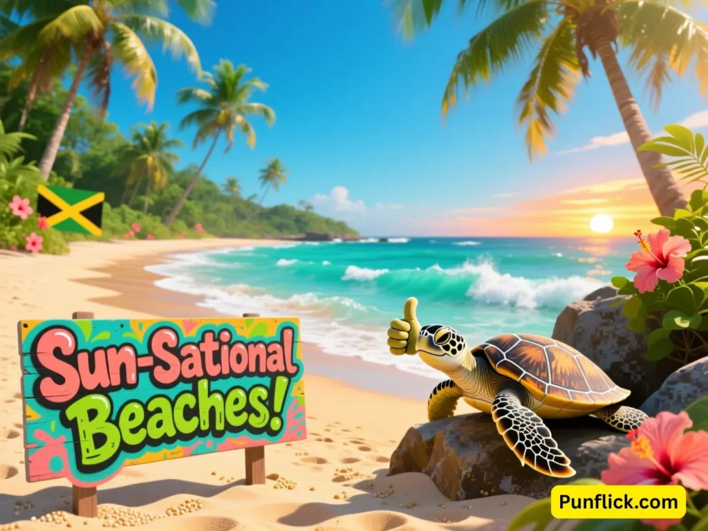 Puns about Jamaicaâs Beaches & Sun