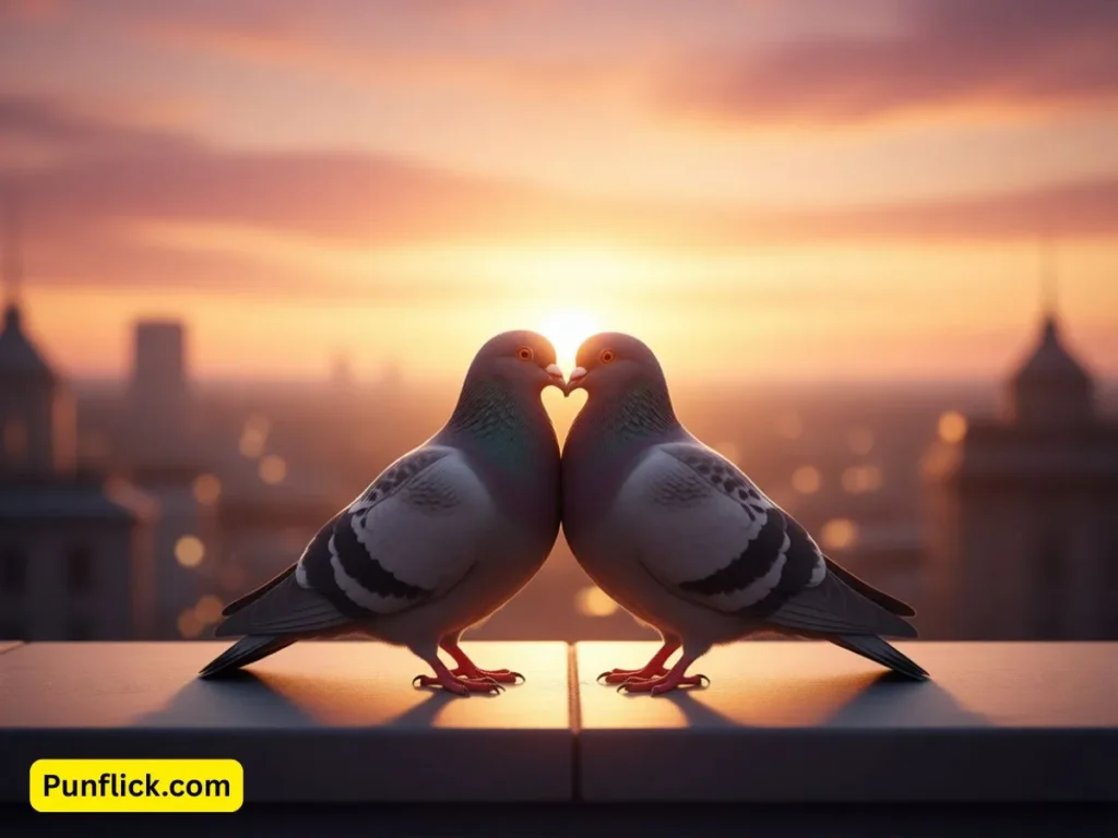 Puns About Pigeons and Love