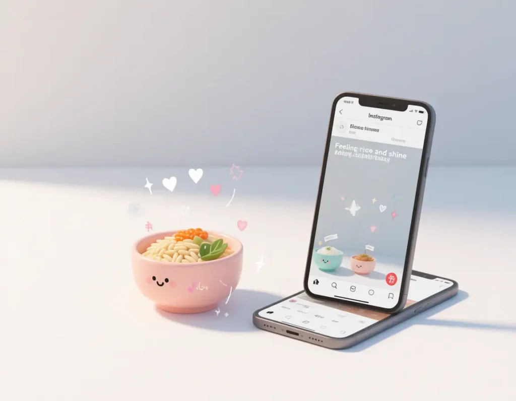 Rice Captions for Instagram