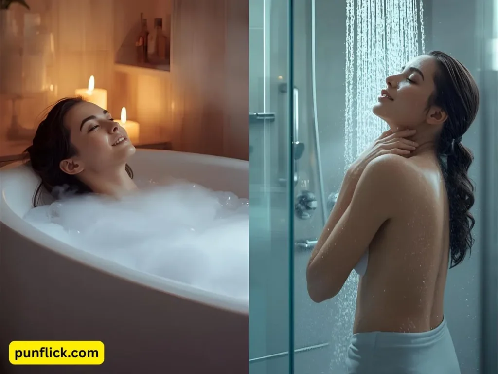 Shower vs. Bath Puns