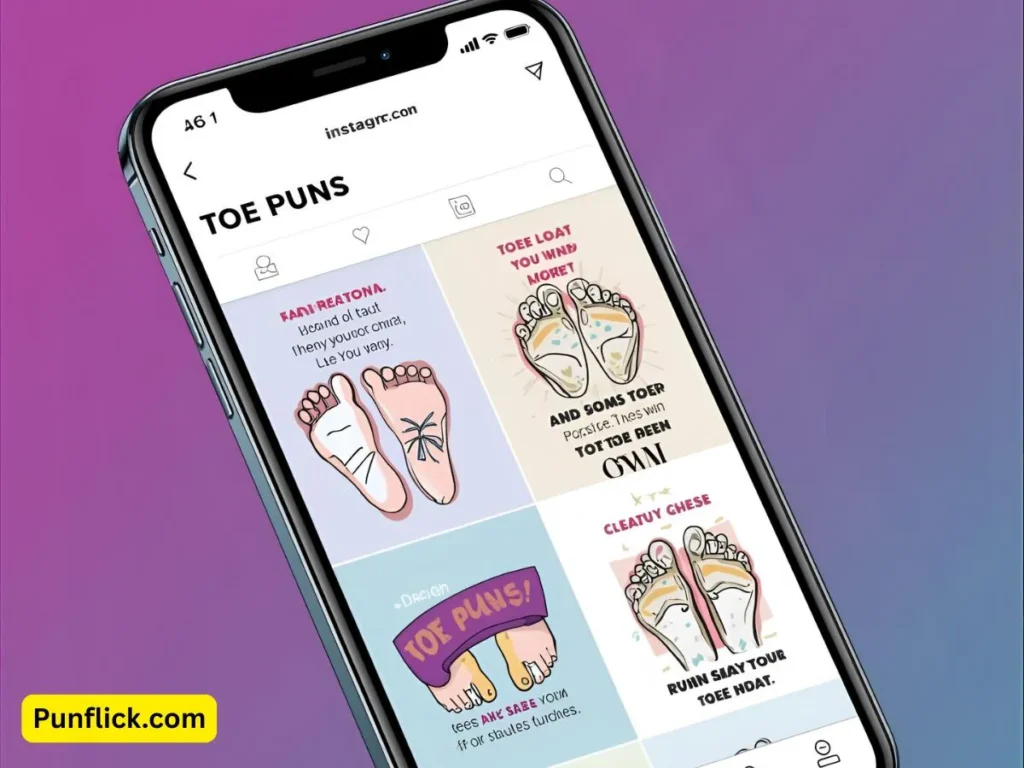Toe Puns for Instagram Captions
