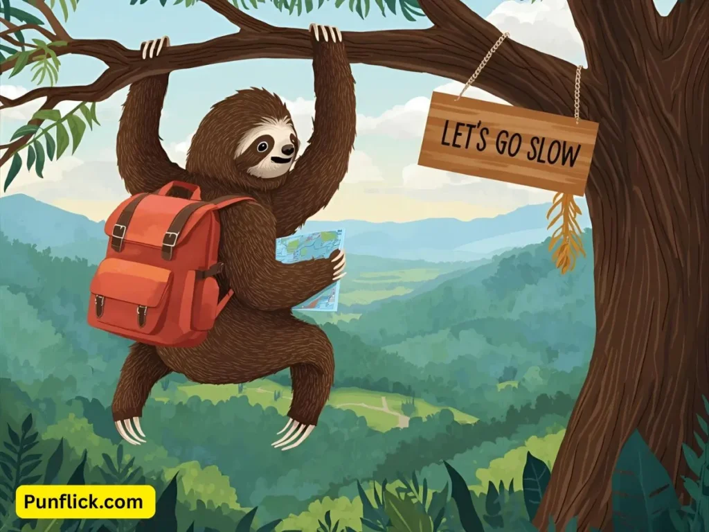 Travel & Adventure Sloth-Style