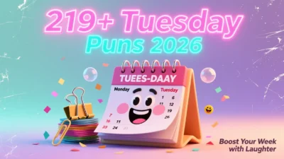 Tuesday Puns
