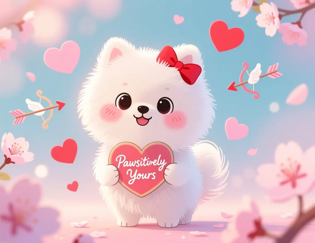 Cute Dog Valentine Puns