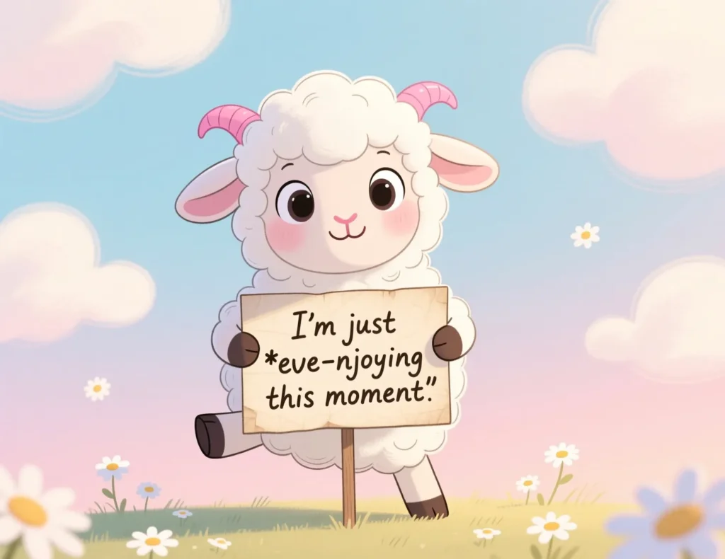 Cute Lamb Puns