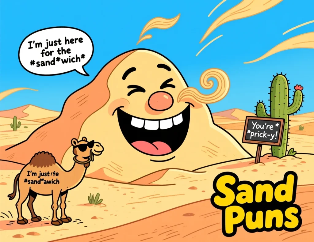 Desert Sand Puns