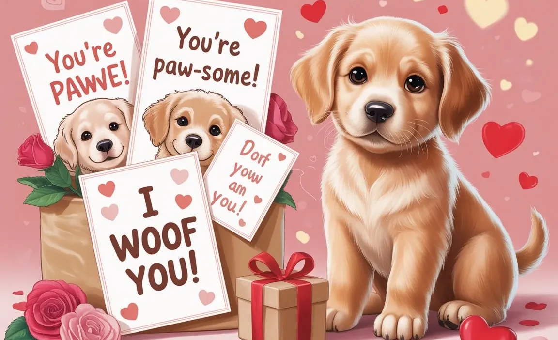 Dog Valentine Puns