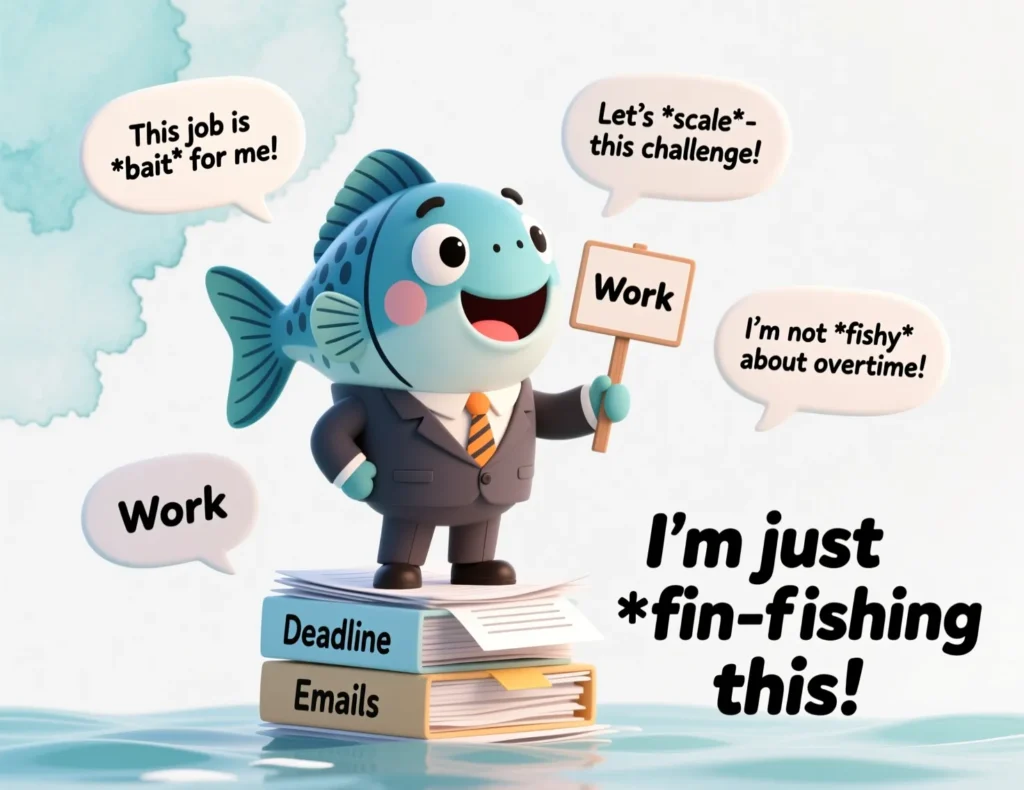 Fish Puns About Work & Life