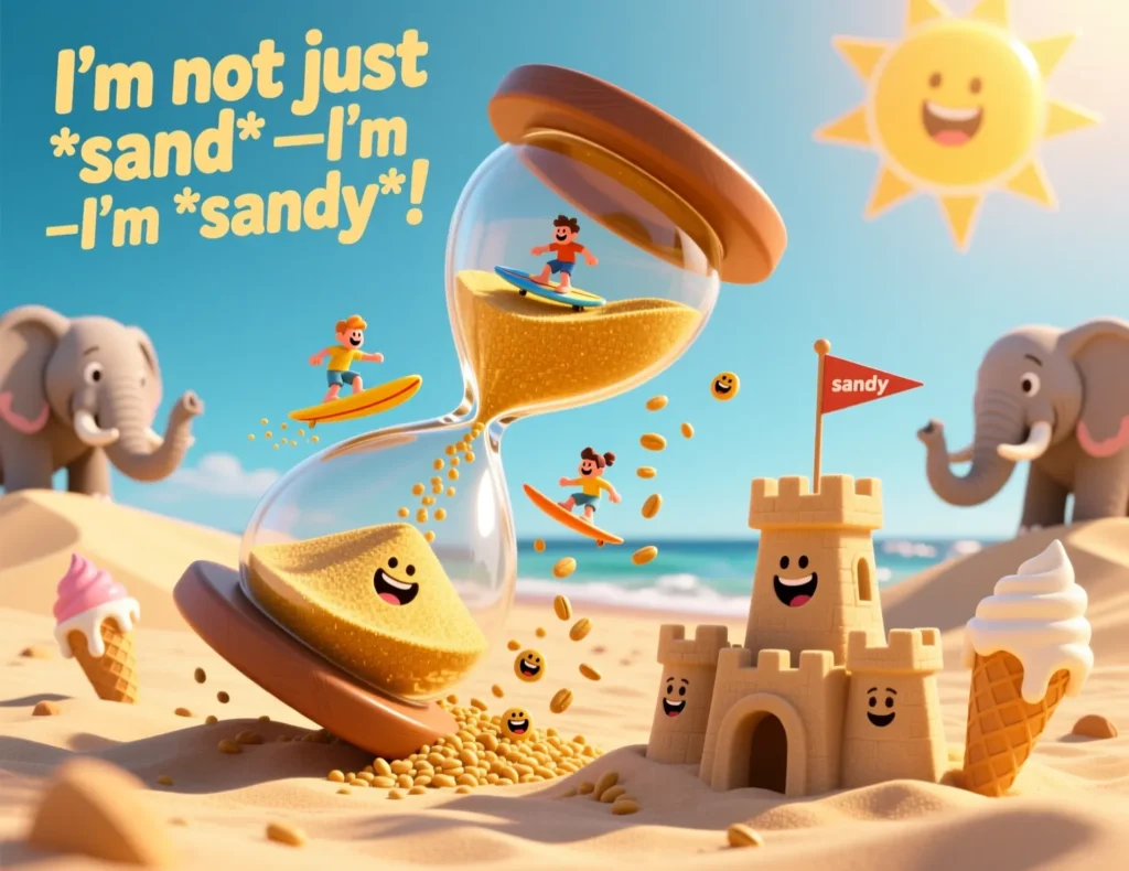 Funny Sand Puns