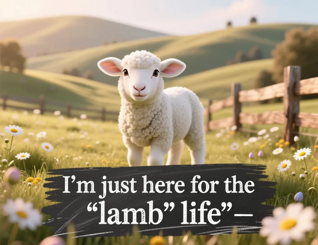 Lamb Puns for Instagram Captions