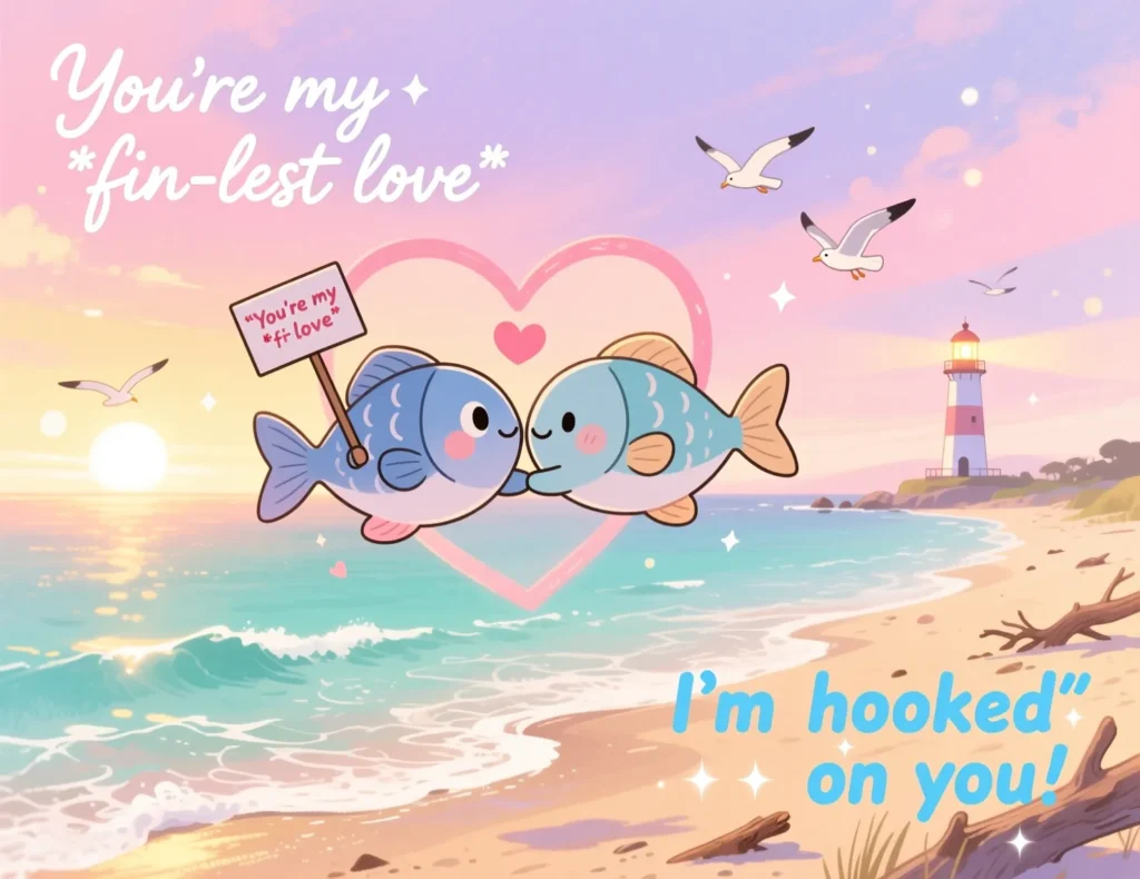 Romantic Sea & Fish Puns