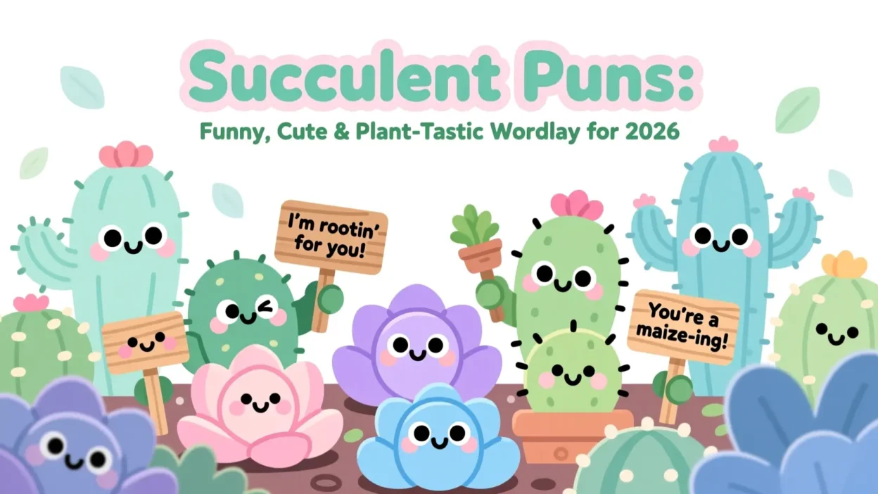 Succulent Puns