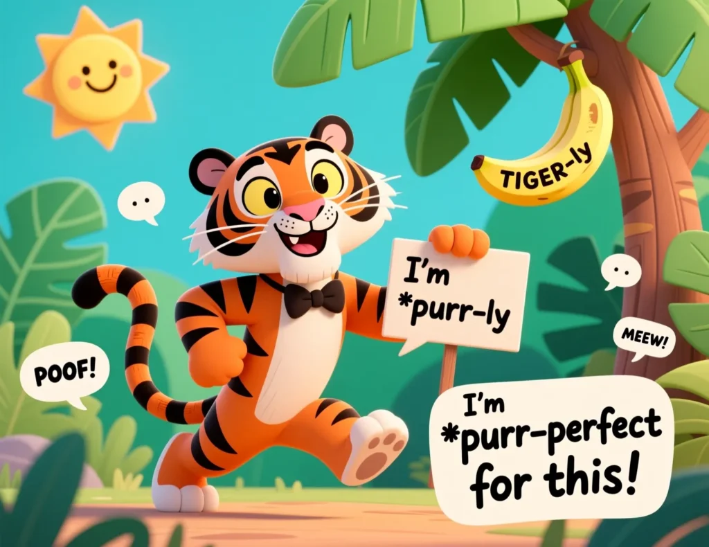 Tiger Puns One-Liners