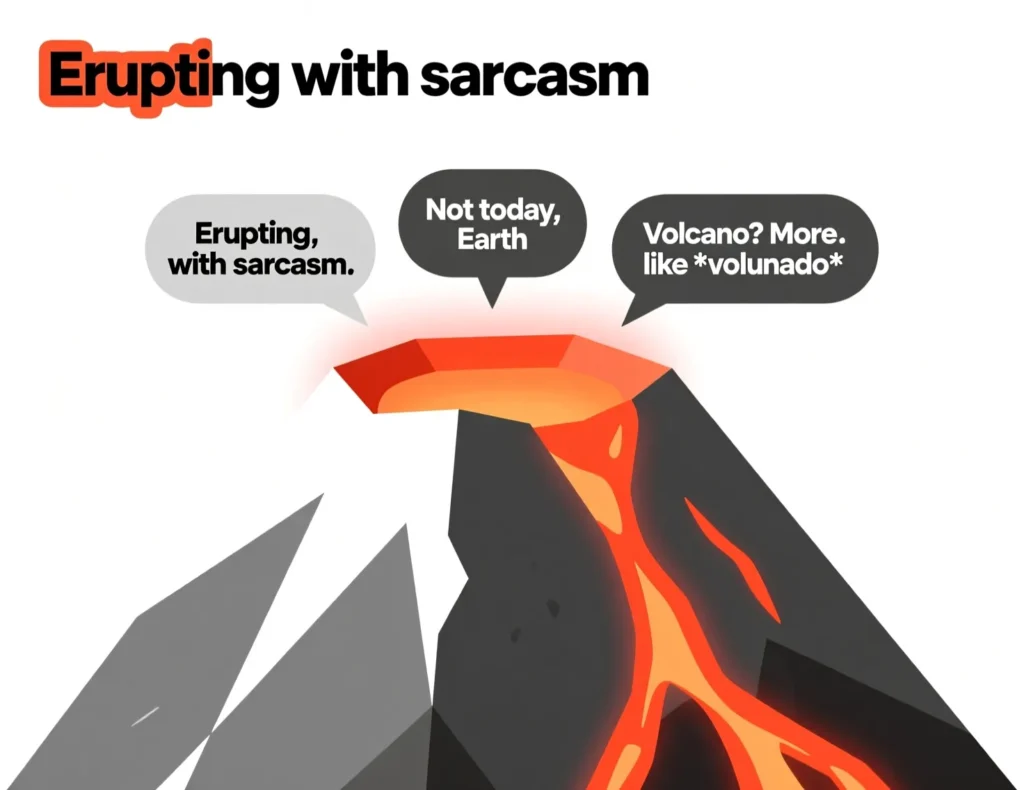 Volcano Puns One-Liners