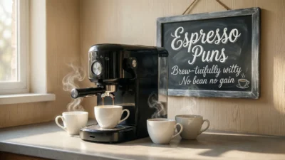 Espresso Puns
