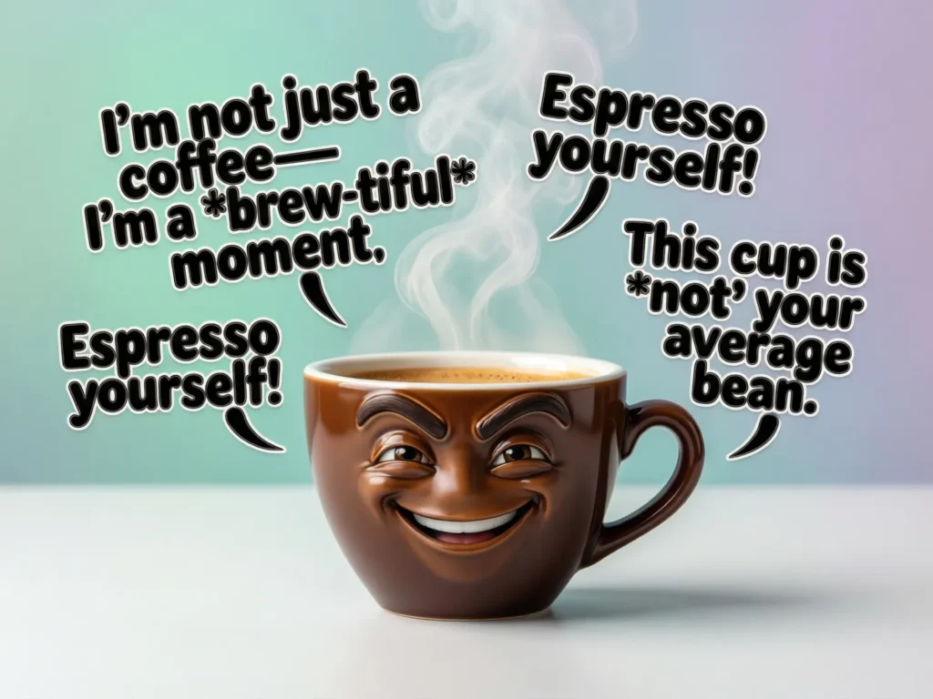 Espresso Puns One-Liners